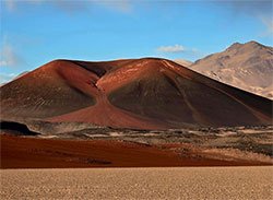 campo de piedra pómez, excursión